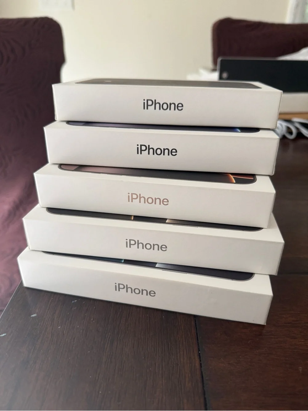 Apple iPhone 16 Series Empty Boxes
